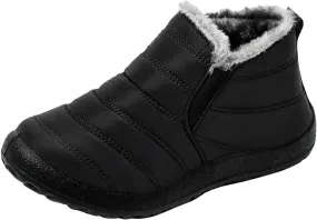 Cathalem Winter Boots for Women 2024, Womens Snow Boots Warm Ankle Bootie Comfortable Slip On Outdoor Fur Lined Winter Shoe