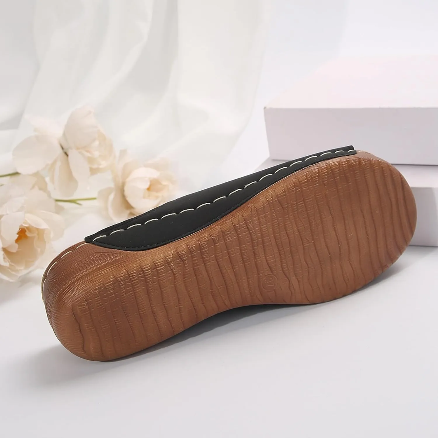 Comfortable Arch Support Slides Orthopedic Wedge Sandals for Women 2025 Wide Width Summer Beach Dressy Platform Shoes