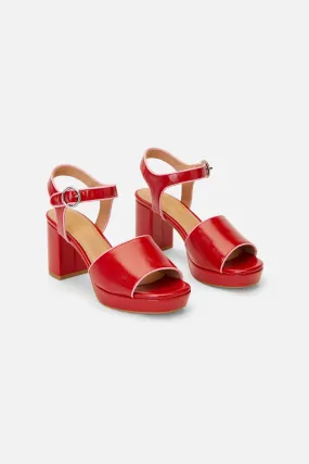 Red Mary Lou Heel