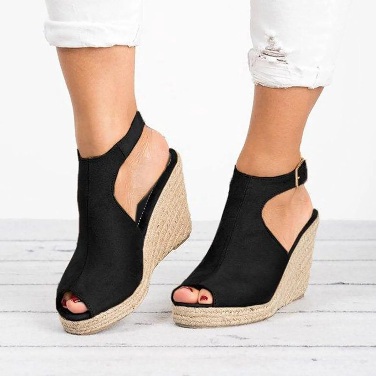 Summer Sandals for Women Dressy Pearl High Heel Sandals with Arch Support Hot All Day Walking Casual Shoe