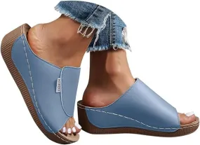 Women Sandals Comfortable Dressy Summer Orthopedic Slippers Arch Support Orthotic Slides for Plantar Fasciitis 2025