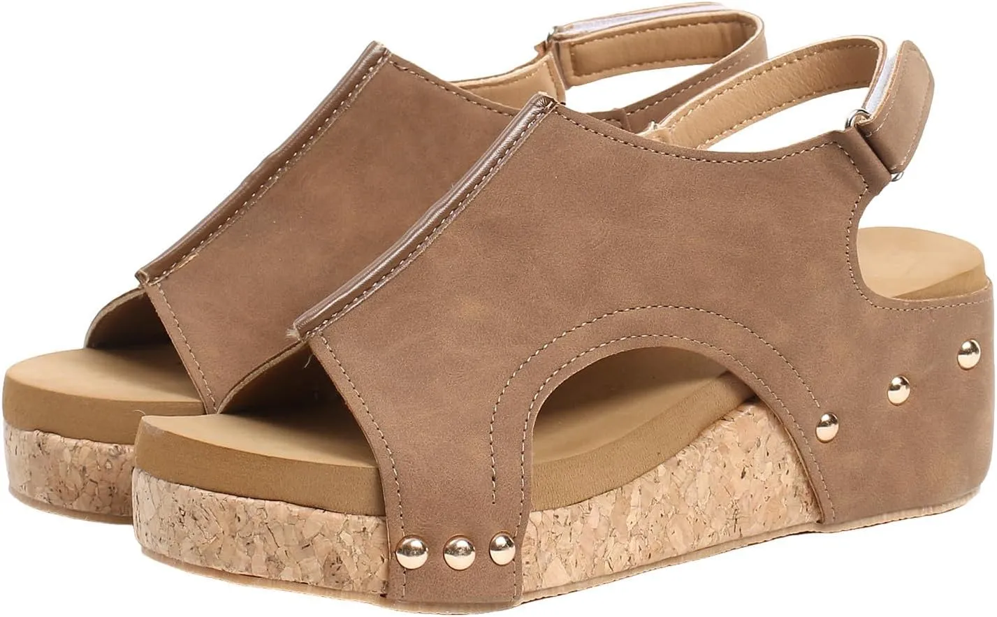 Yanzhenglip 2025 New Platform Sandals with Ankle Strap Open Toe Wedge Sandals for Women Wedge Sandals Platform Wedge Sandal Open Toe Sandals Dressy Summer Shoes
